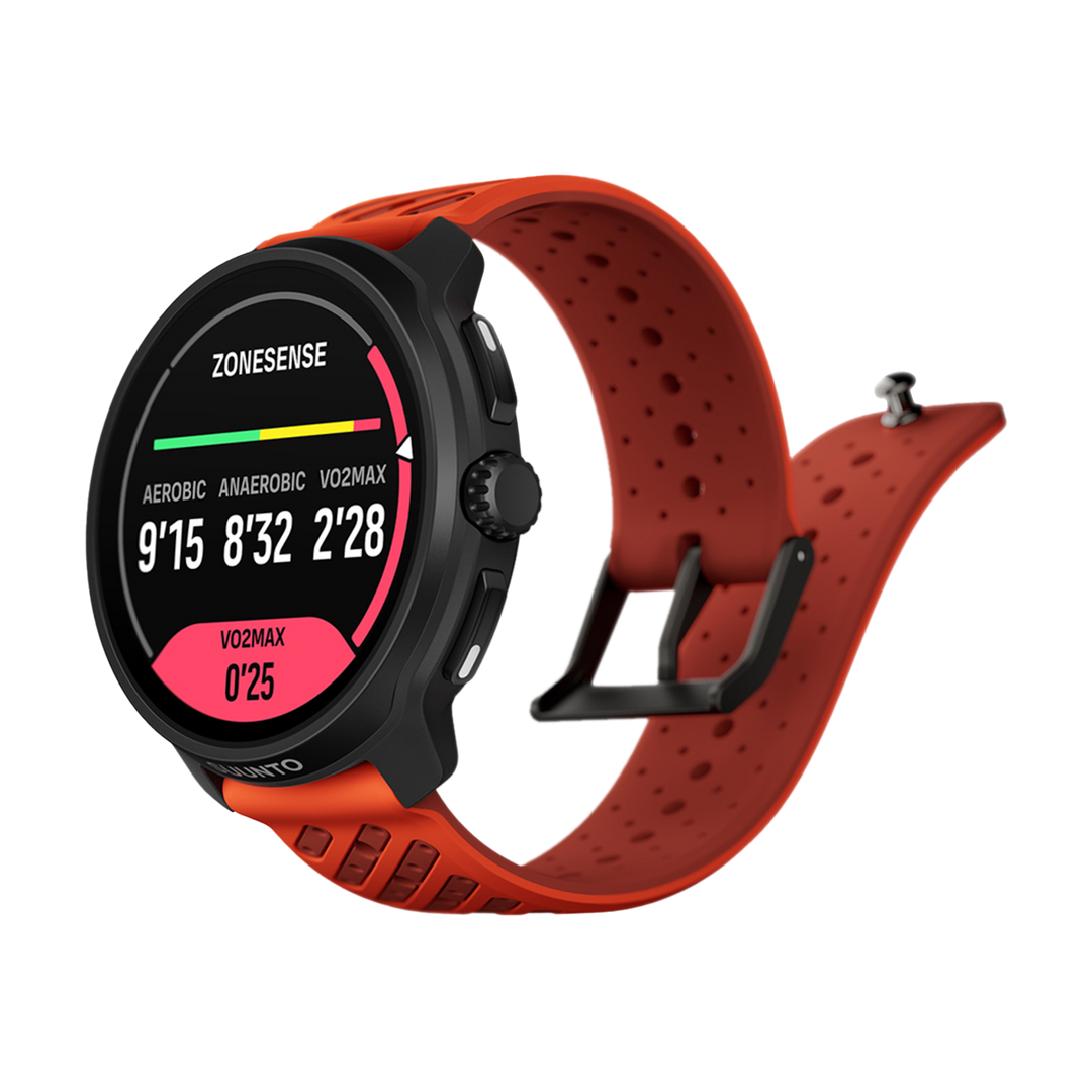 Jam Tangan SUUNTO SS051241000 Unisex - Suunto Race 2 Coral Orange