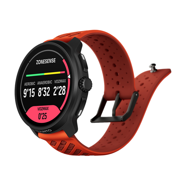 Jam Tangan SUUNTO SS051241000 Unisex - Suunto Race 2 Coral Orange