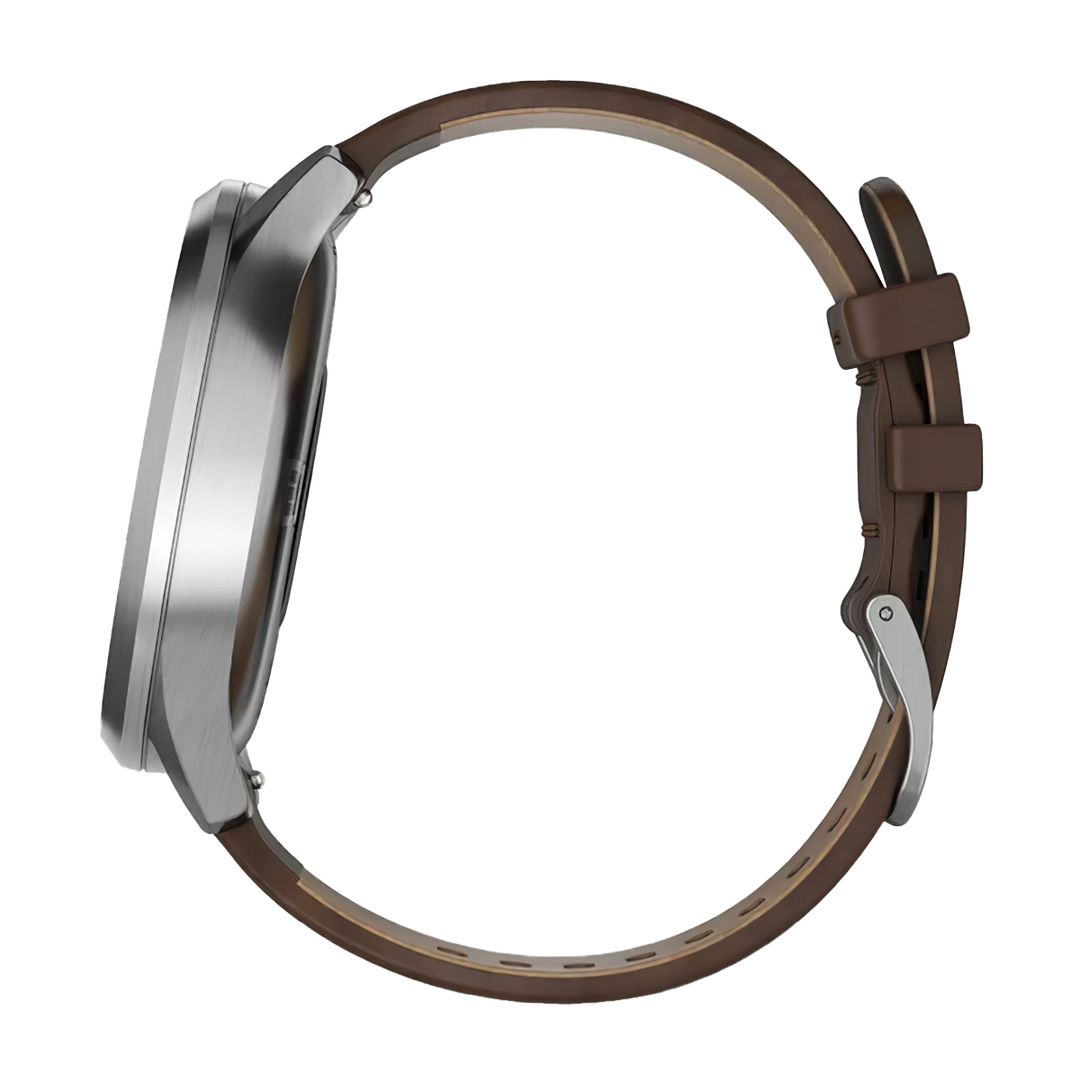 Jam Tangan Garmin VIVOMOVE HR PREMIUM B/S Unisex Premium Black-Silver