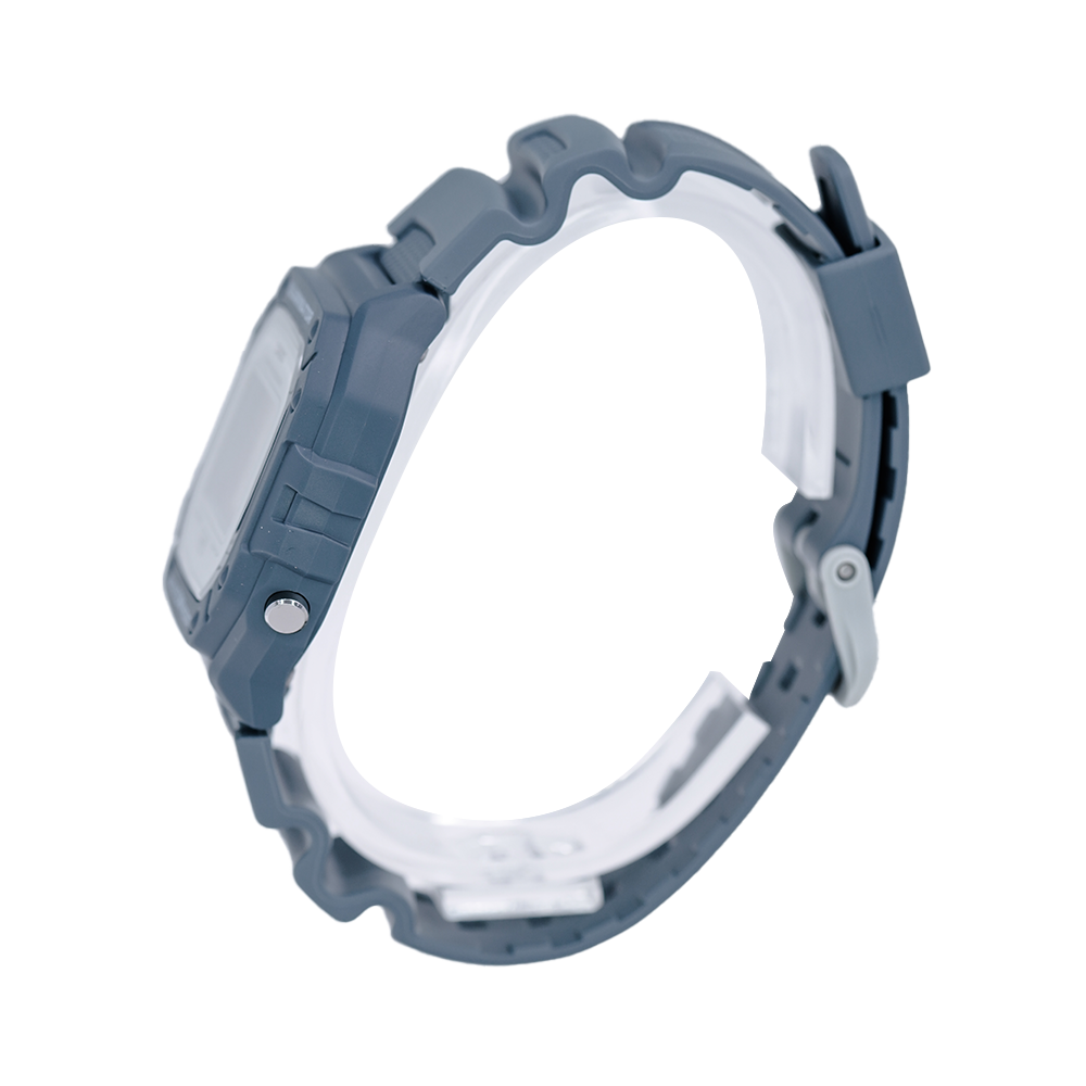 Jam Tangan CASIO W-218HC-2A Unisex Illumination Digital Dial Denim Blue Resin Band