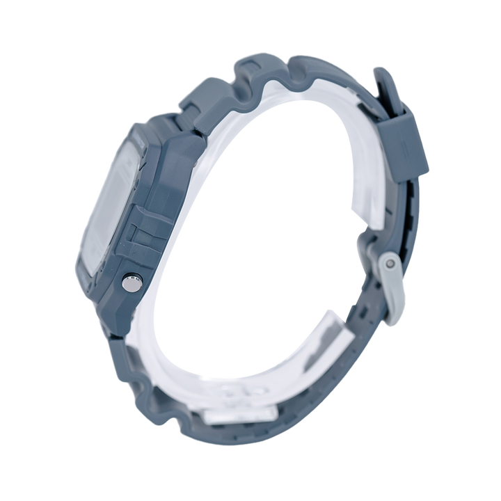 Jam Tangan CASIO W-218HC-2A Unisex Illumination Digital Dial Denim Blue Resin Band