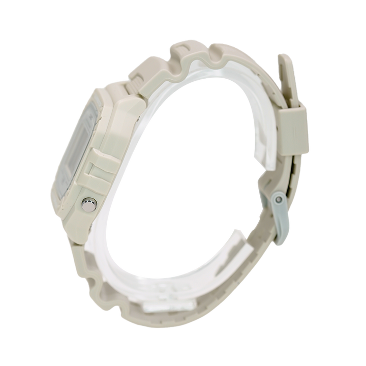 Jam Tangan Casio General W-218HC-8A Unisex Illuminator Digital Dial White Resin Band