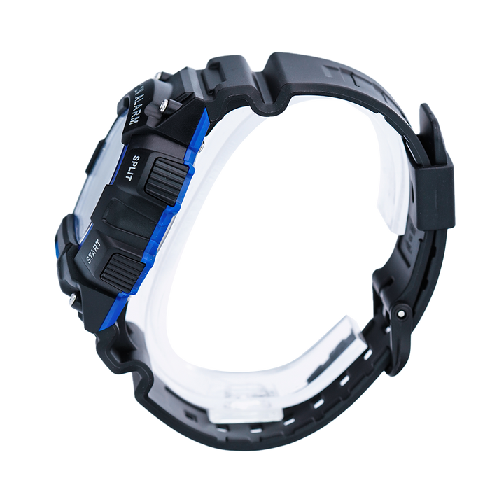 Jam Tangan Casio General W-736H-2A Men Digital Dial Black Resin Band