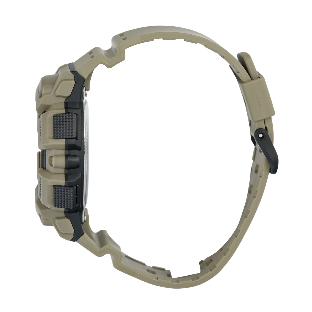 Jam Tangan CASIO WS-1500H-5B Men Digital Dial Brown Resin Band