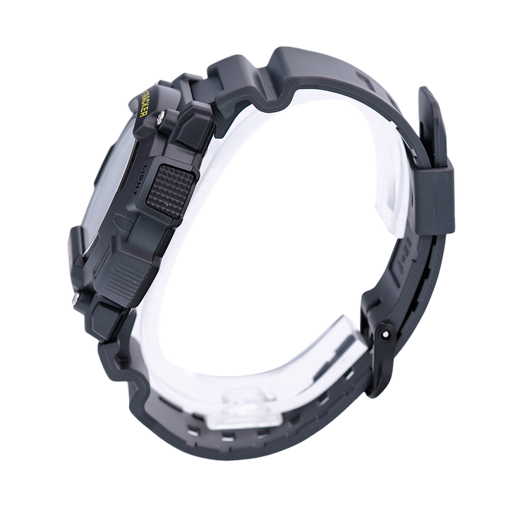 Jam Tangan Casio WS-2100H-8A Men DigitaL Dial Black Resin Band