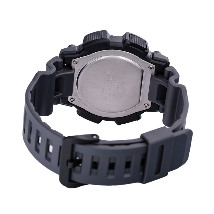Jam Tangan Casio WS-2100H-8A Men DigitaL Dial Black Resin Band