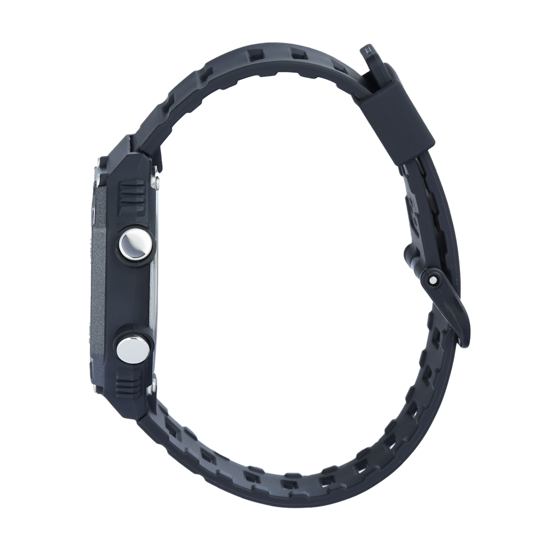 Jam Tangan Casio Standard WS-B1000-1A Men Digital Dial Black Resin Band