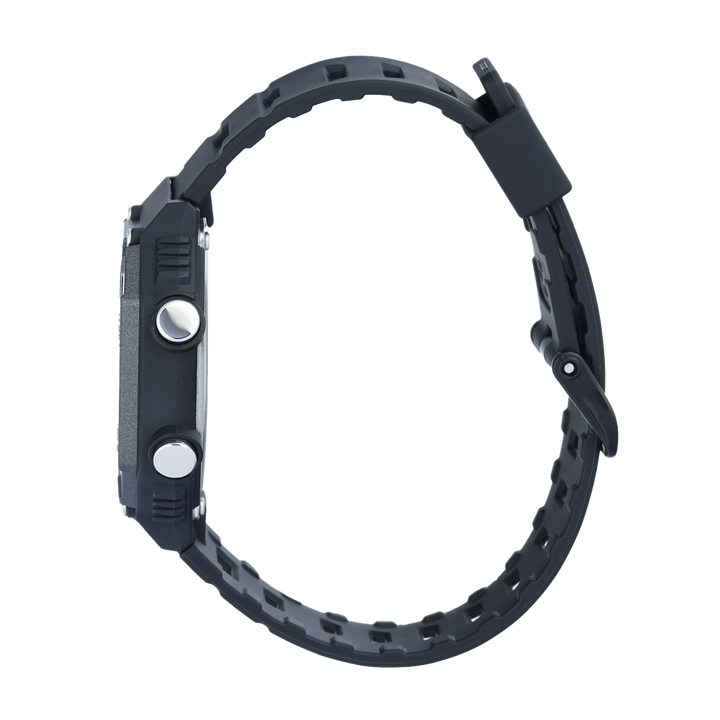 Jam Tangan Casio Standard WS-B1000-1A Men Digital Dial Black Resin Band