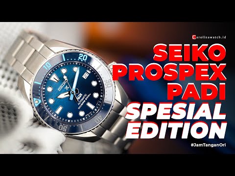 Jam Tangan Seiko Prospex SPB375J1 PADI Blue Dial Stainless Steel Strap (Special Edition)