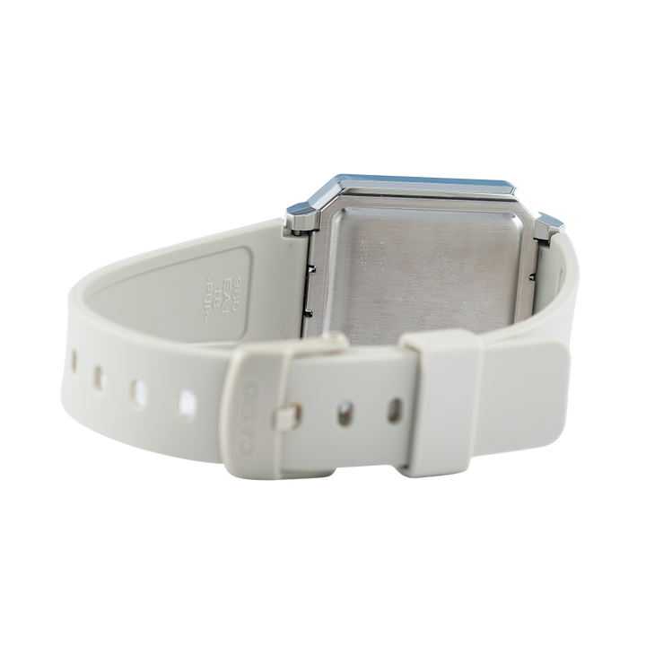 Jam Tangan CASIO Vintage A100WEF-8A Unisex Digital Dial Grey Resin Band