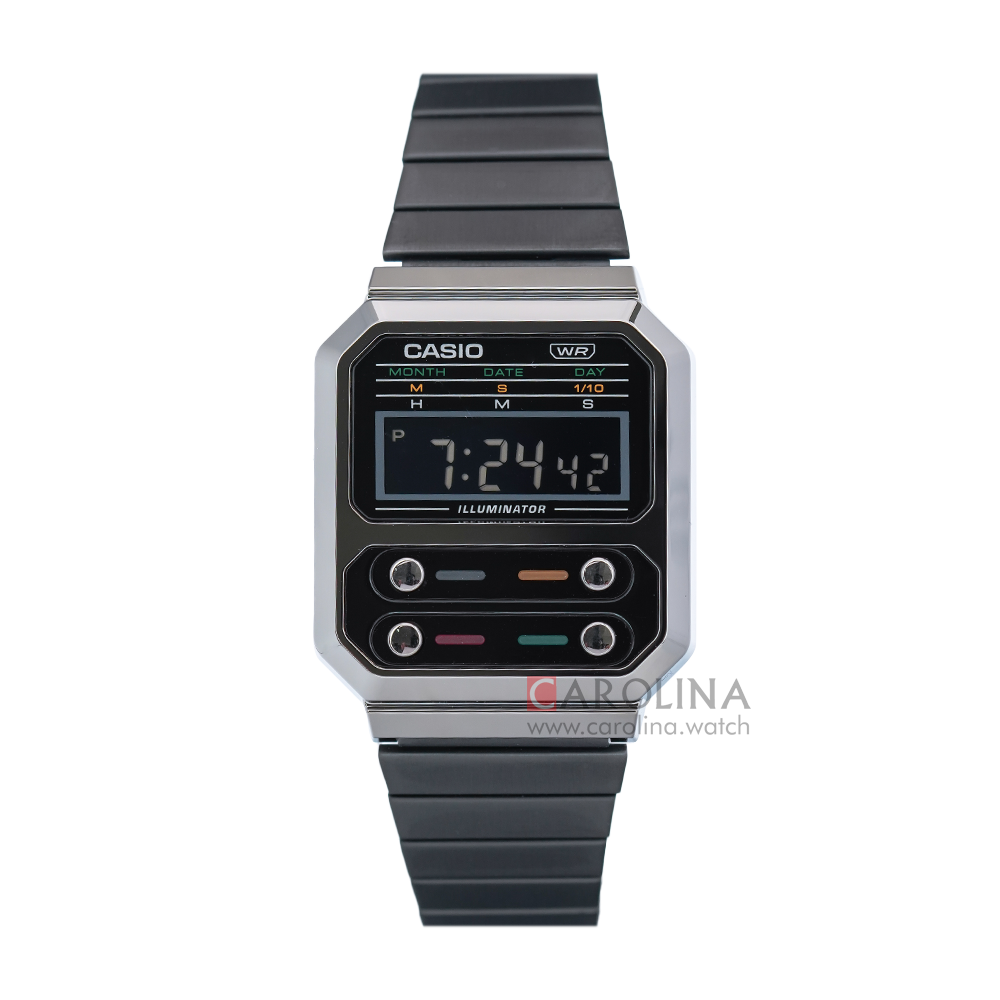 Jam Tangan Casio A100WEGG-1A Unisex