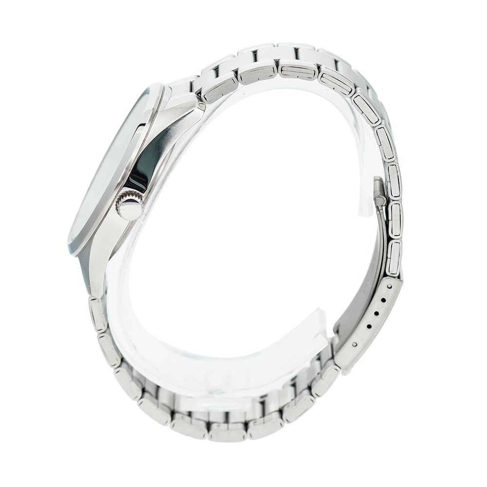 Jam Tangan Alexandre Christie Primo Steel AC 1012 MEBSSBA Men Black Dial Stainless Steel Strap