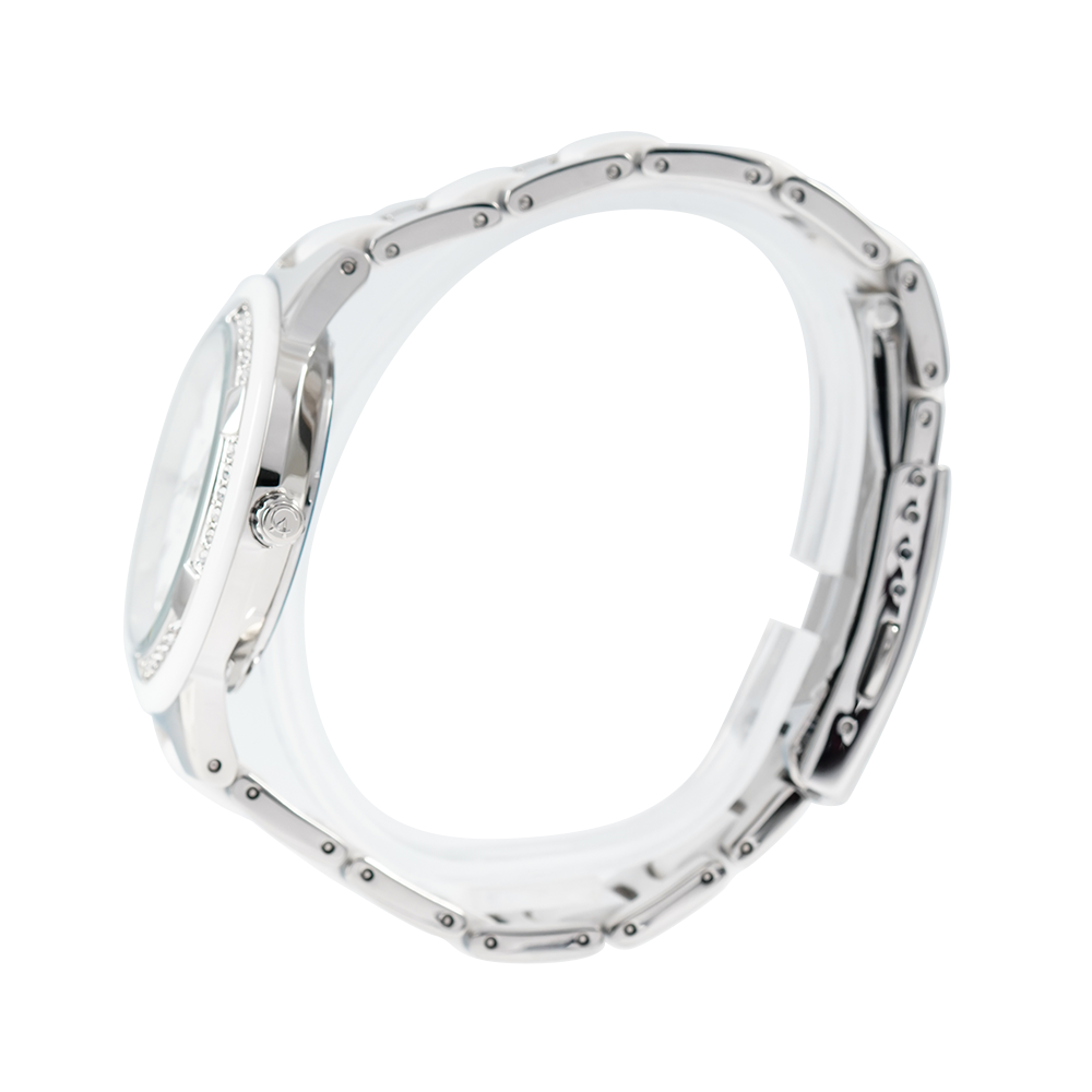 Jam Tangan Alexandre Christie Multifunction AC 2299 BFBSSSL Women Silver Dial Stainless Steel Strap