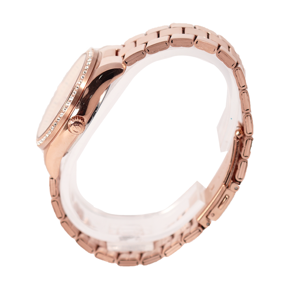 Jam Tangan Alexandre Christie Multifunction AC 2827 BFBRGLN Women Rose Gold Dial Rose Gold Stainless Steel Strap
