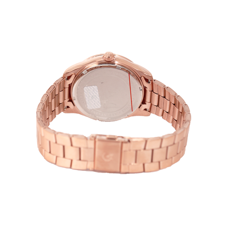 Jam Tangan Alexandre Christie Multifunction AC 2827 BFBRGLN Women Rose Gold Dial Rose Gold Stainless Steel Strap