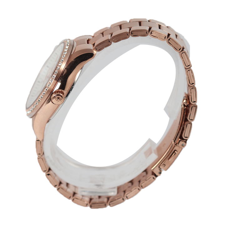 Jam Tangan Alexandre Christie Multifunction AC 2827 BFBRGSL Women Silver Dial Rose Gold Stainless Steel Strap