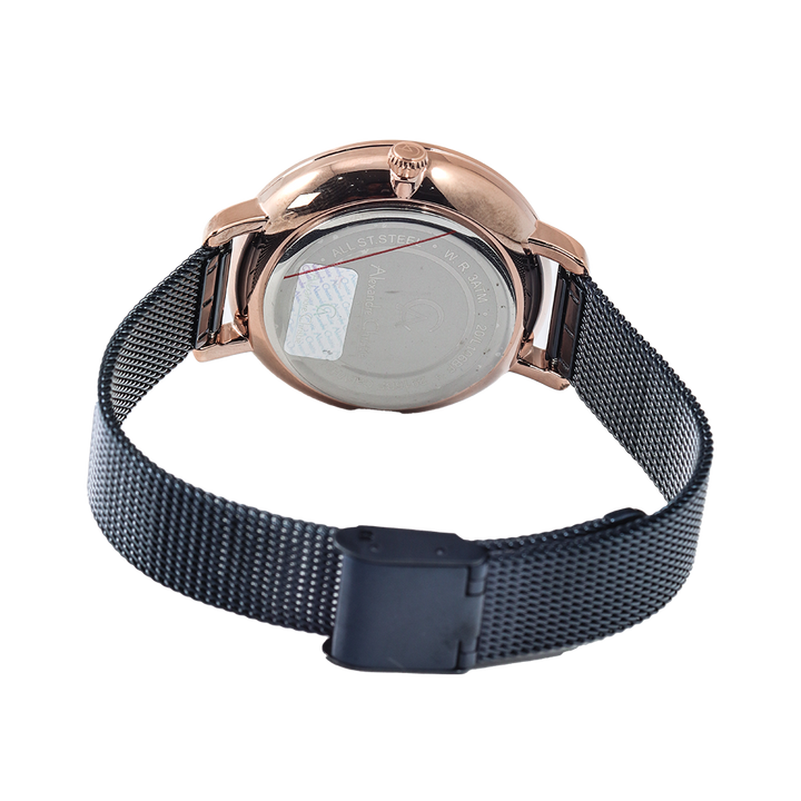 Jam Tangan Alexandre Christie Passion AC 2916 BFBURBU Women Blue Dial Blue Stainless Steel Strap