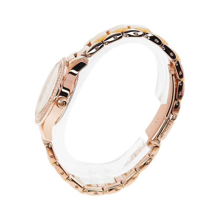 Jam Tangan Alexandre Christie Multifunction AC 2932 BFBRGIV Women Analog Dial Rose Gold Stainless Steel Strap