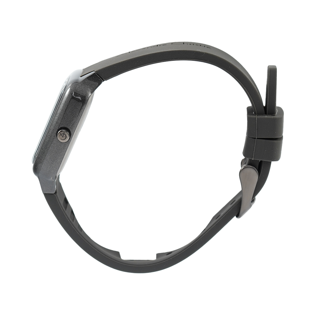 Jam Tangan Alexandre Christie Passion AC 2A08 LHRIGBA Women Black Dial Black Rubber Strap