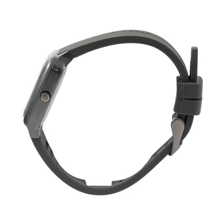 Jam Tangan Alexandre Christie Passion AC 2A08 LHRIGBA Women Black Dial Black Rubber Strap