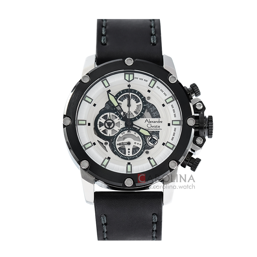 Jam Tangan Alexandre Christie AC 6564 MCLTBSL Pria