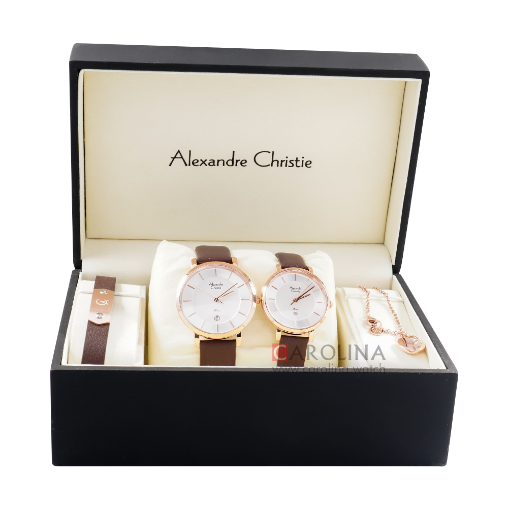 Jam Tangan ALEXANDRE CHRISTIE AC8666M/LDLRGSL Couple