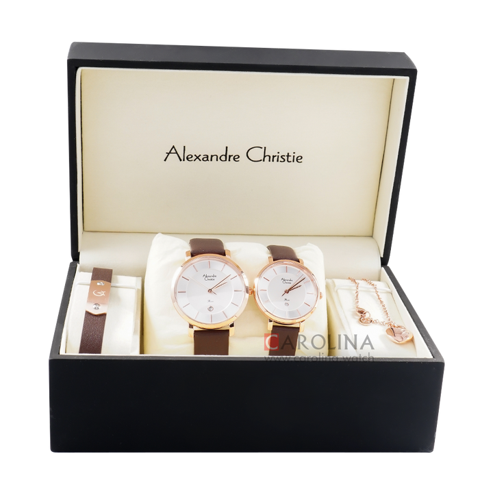 Jam Tangan ALEXANDRE CHRISTIE AC8666M/LDLRGSL Couple