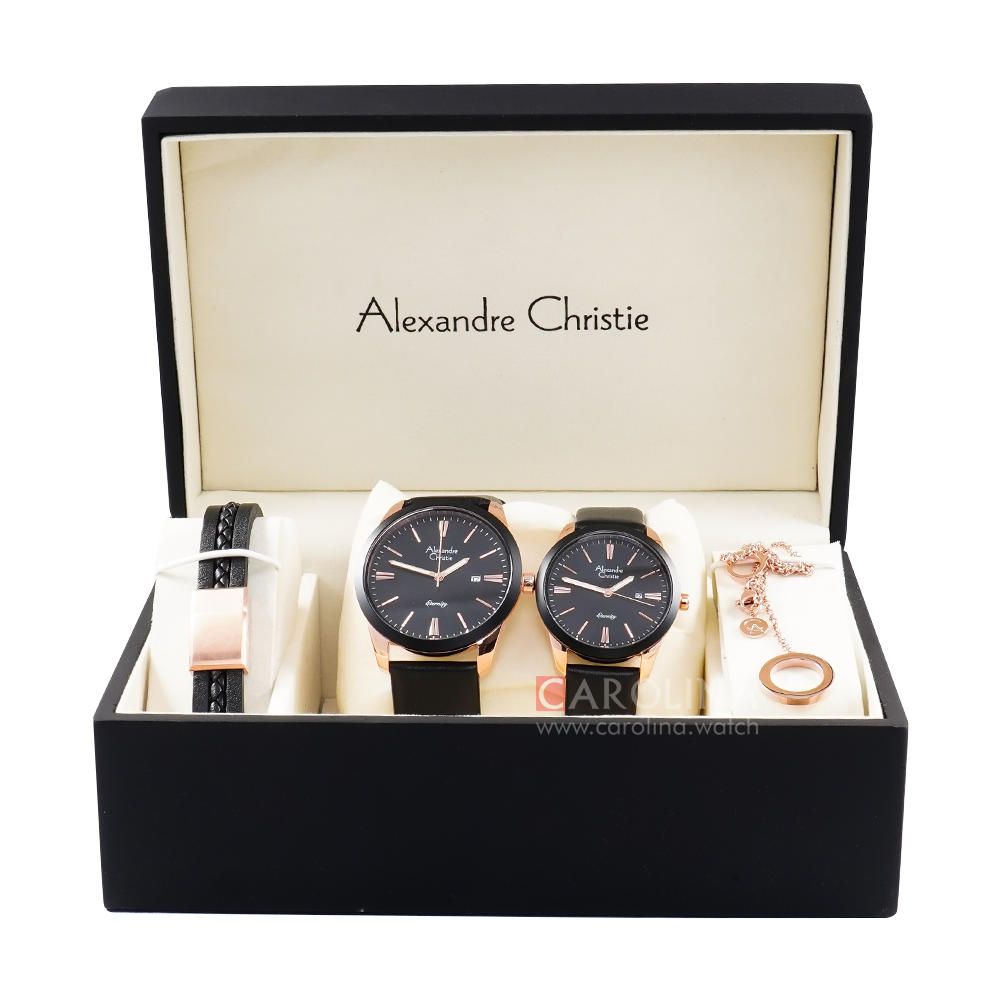 Jam Tangan Alexandre Christie AC 8668 M/LDLBRBA Couple