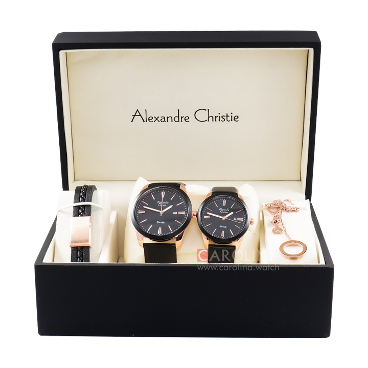 Jam Tangan Alexandre Christie AC 8668 M/LDLBRBA Couple