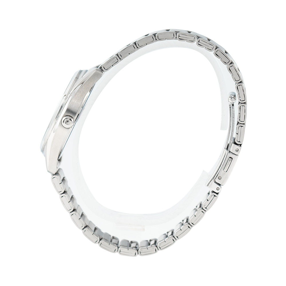 Jam Tangan Alexandre Christie Classic Steel AC 8681 LDBSSBA Women Black Dial Stainless Steel Strap