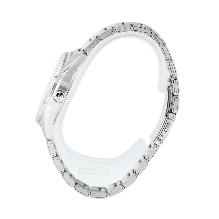 Jam Tangan Alexandre Christie Classic Steel  AC 8681 MDBSSBA Men Black Dial Stainless Steel Strap