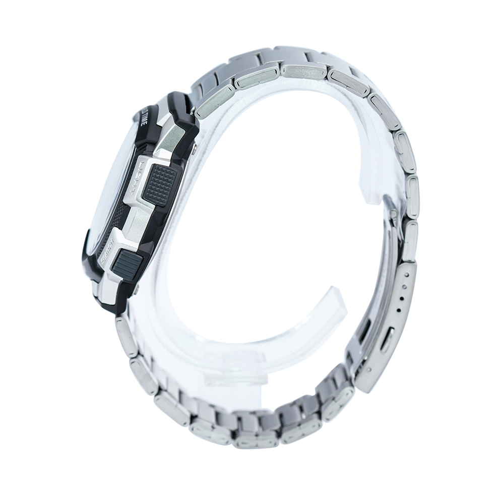 Jam Tangan Casio General AE-1100WD-1A Men Digital Dial Stainless Steel Band