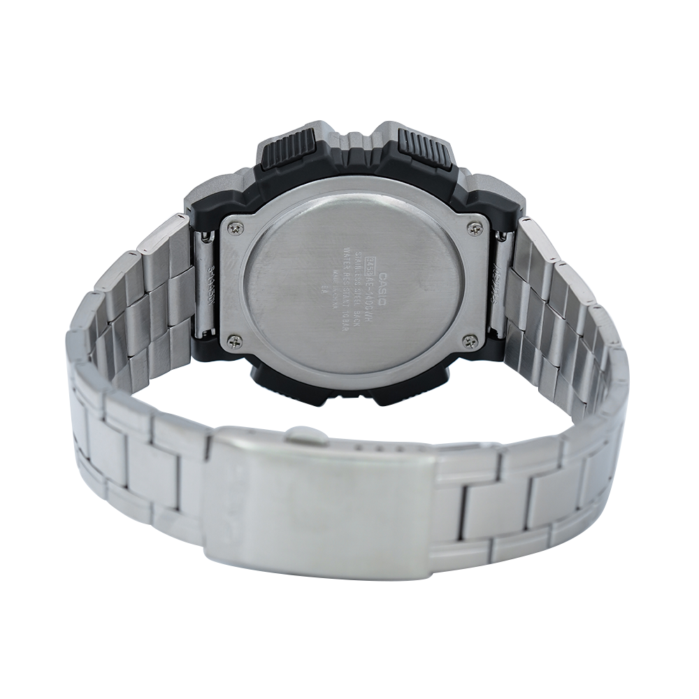 Jam Tangan Casio General AE-1400WHD-1A Men Digital Dial Stainless Steel Band