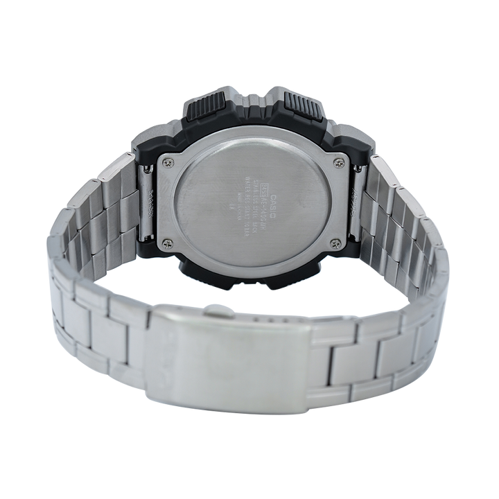 Jam Tangan Casio General AE-1400WHD-1A Men Digital Dial Stainless Steel Band
