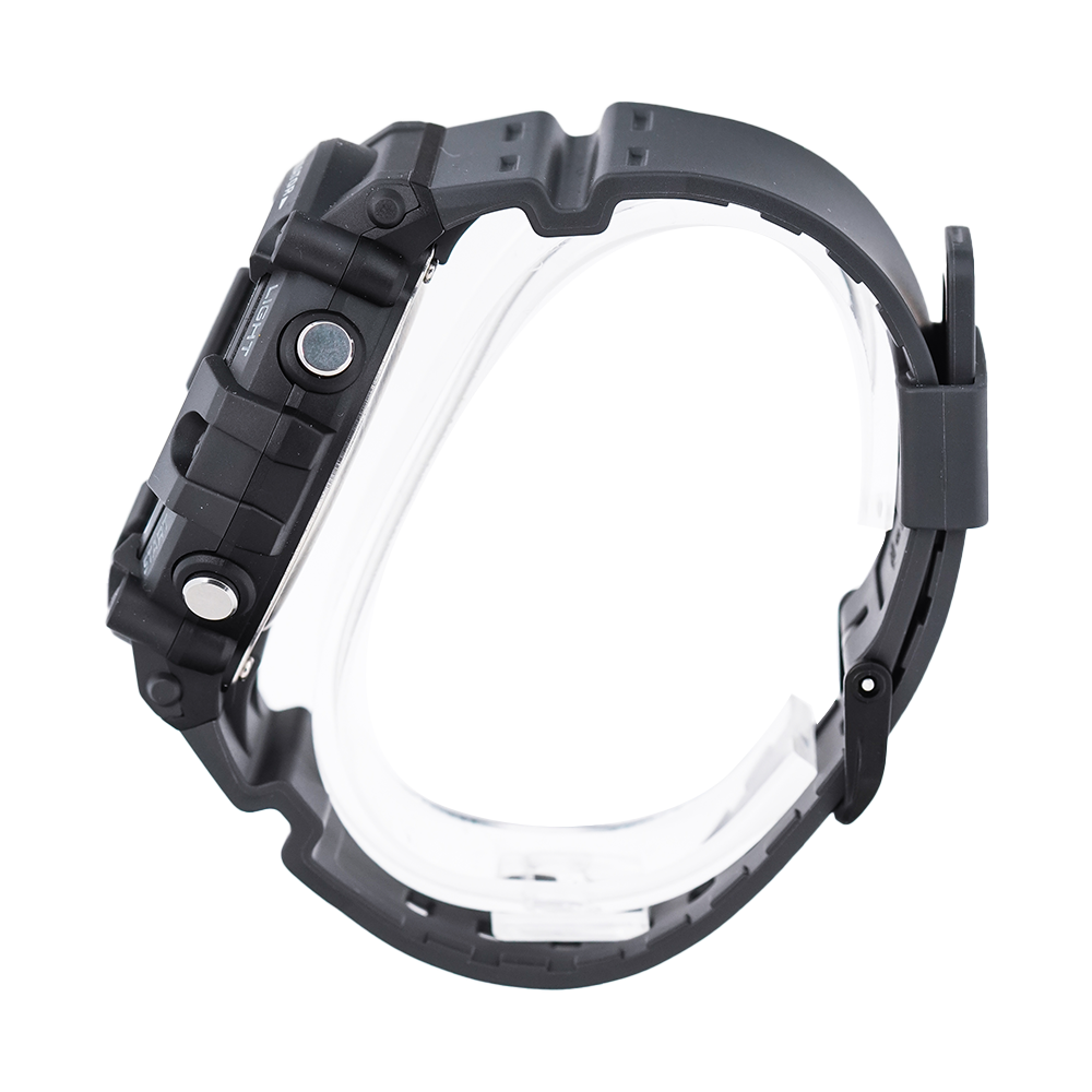 Jam Tangan Casio Standard AE-1500WH-8B Men Black Digital Dial Grey Resin Band