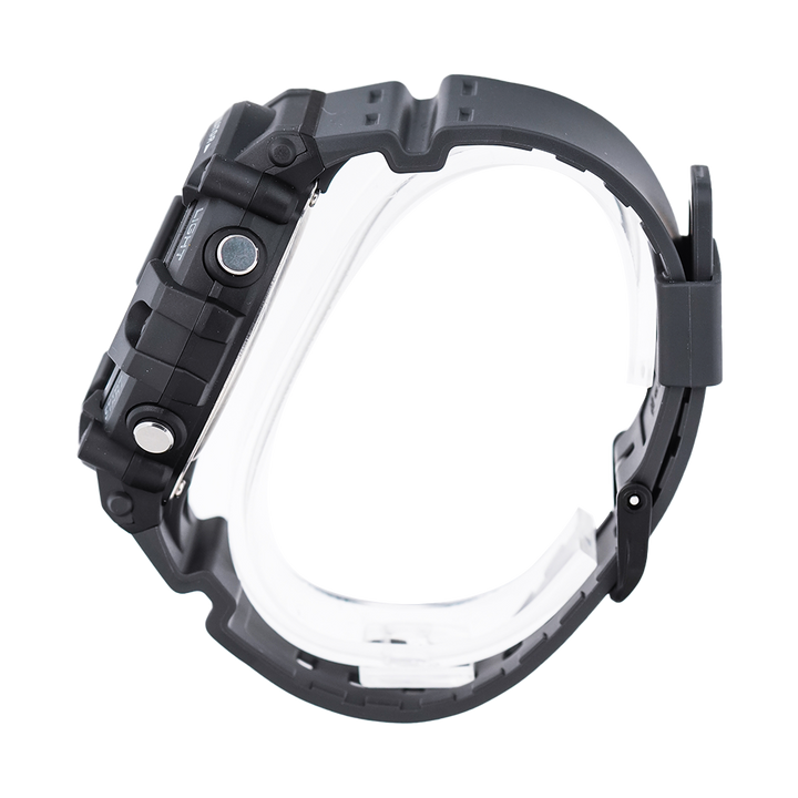 Jam Tangan Casio Standard AE-1500WH-8B Men Black Digital Dial Grey Resin Band