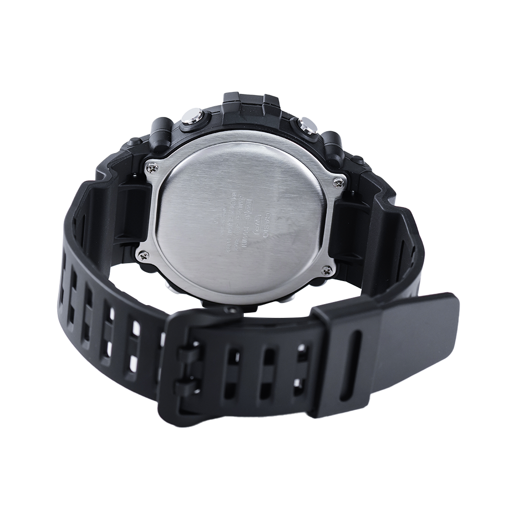 Jam Tangan Casio General Youth AE-1500WH-1A Men Digital Dial Black Band