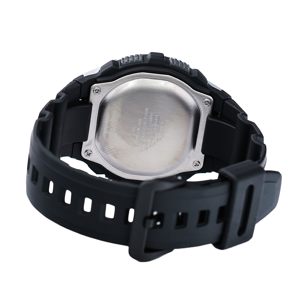 Jam Tangan Casio General AE-2000W-1A Men Digital Dial Black Resin Band