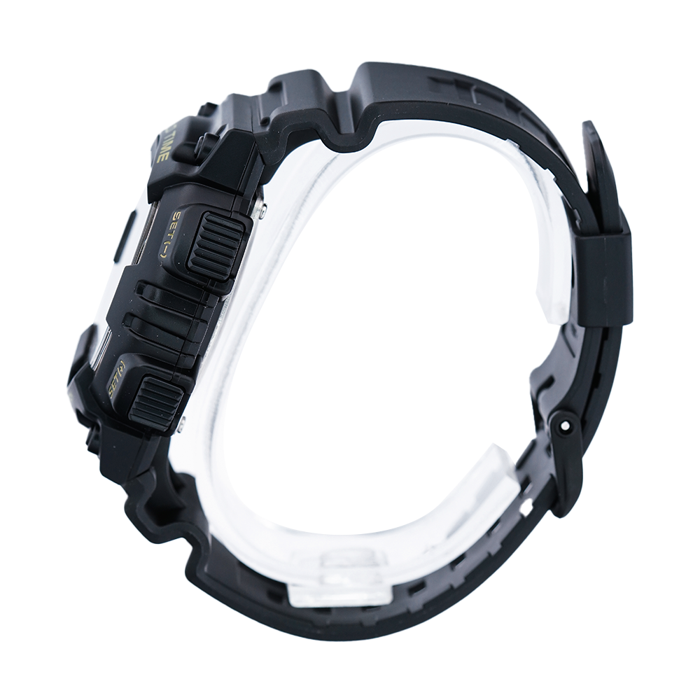 Jam Tangan Casio General AEQ-110BW-9A Men Water Resistant 100M Black Resin Band