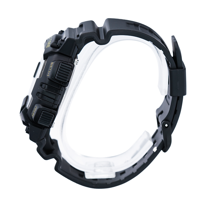 Jam Tangan Casio General AEQ-110BW-9A Men Water Resistant 100M Black Resin Band