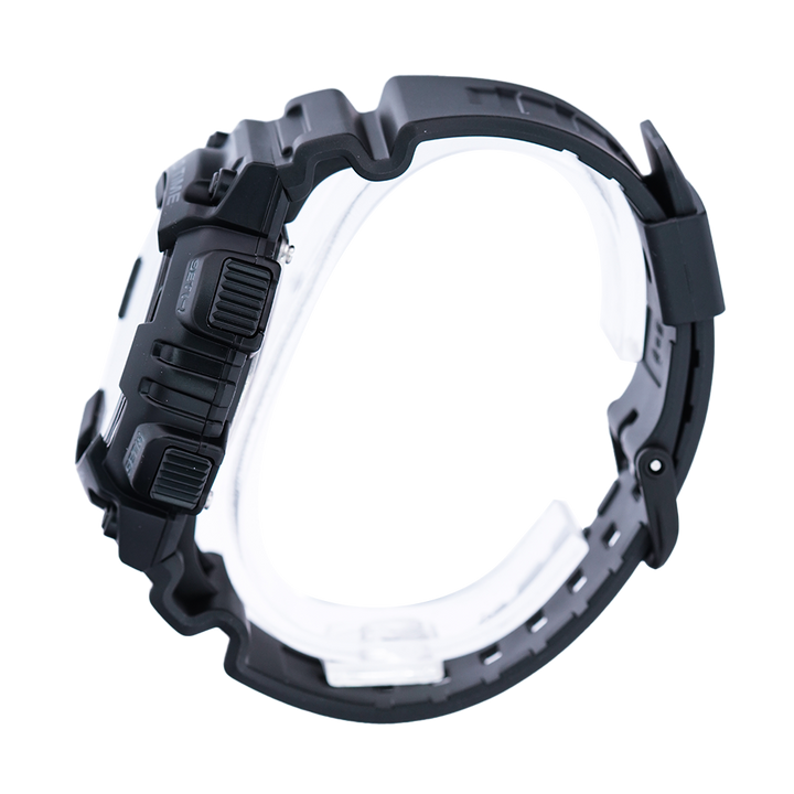 Jam Tangan Casio Youth AEQ-110W-1A2 Men Black Analog-Digital Dial Black Resin Band