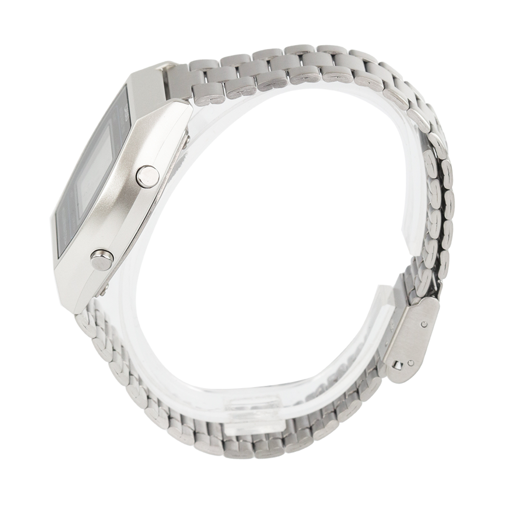 Jam Tangan Casio B640WD-1A Unisex Digital Dial Stainless Steel Band