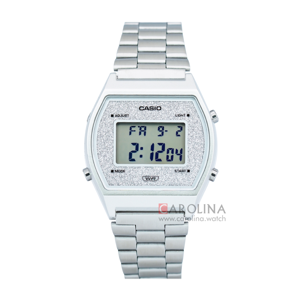 Jam Tangan Casio General B640WDG-7D Unisex Digital Dial Stainless Steel Band