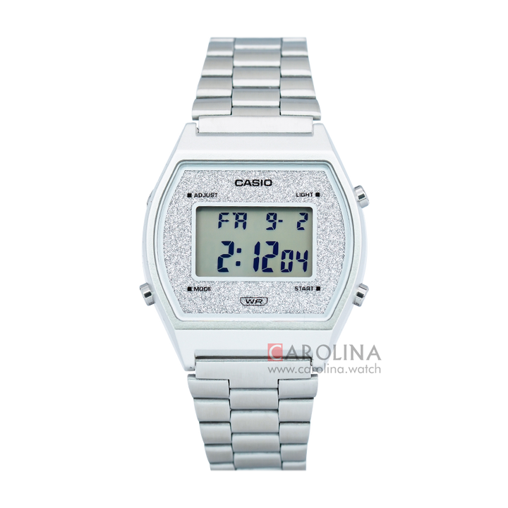 Jam Tangan Casio General B640WDG-7D Unisex Digital Dial Stainless Steel Band