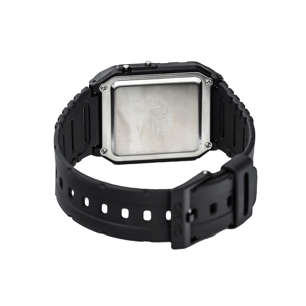 Jam Tangan Casio General CA-53W-1Z Men Digital Databank Black Resin Strap
