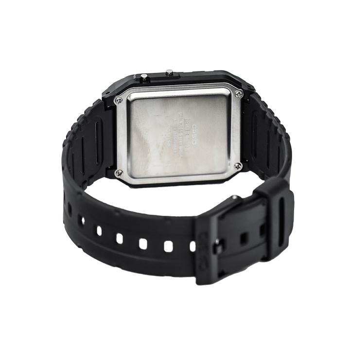 Jam Tangan Casio General CA-53W-1Z Men Digital Databank Black Resin Strap