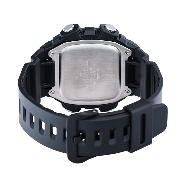 Jam Tangan Casio DW-291H-1A Men Digital Dial Black Resin Band