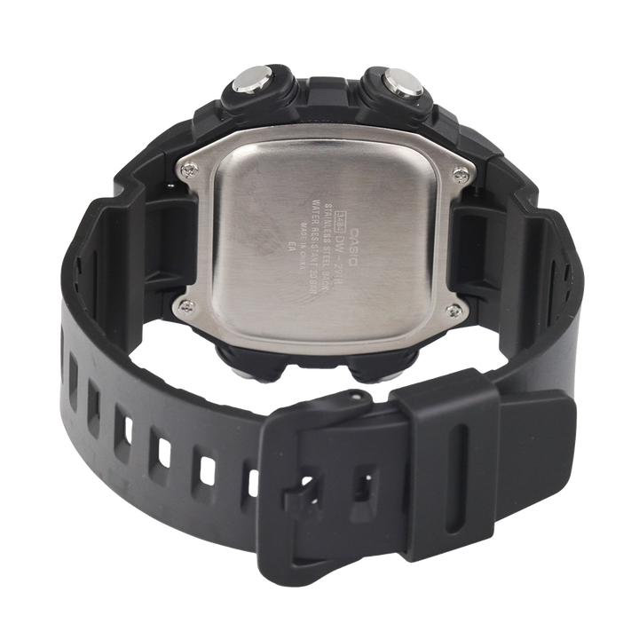 Jam Tangan Casio DW-291H-1B Men Digital Dial Black Resin Band