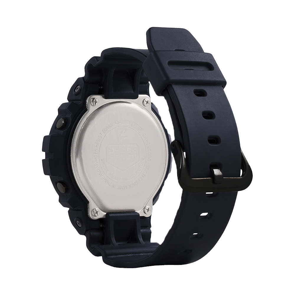 Jam Tangan CASIO G SHOCK DW-6900BB-1D Men Digital Dial Black Resin Band