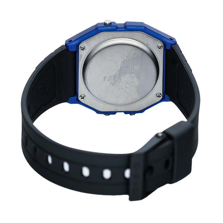 Jam Tangan Casio F-91WM-2A Unisex Digital Dial Black Resin Band